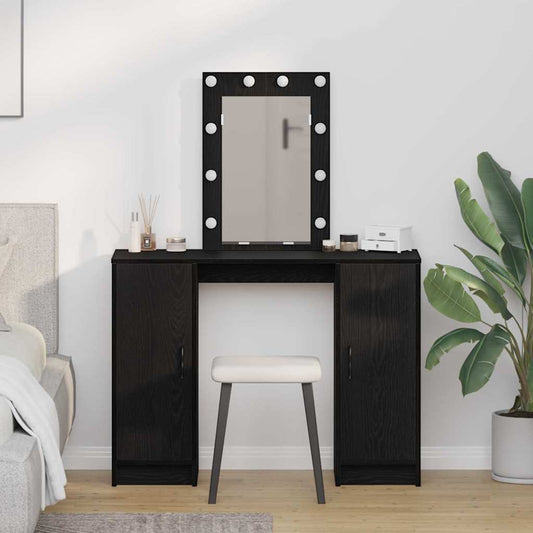 Sminkbord Svart 102 x 33 x 135 cm