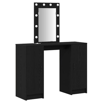 Sminkbord Svart 102 x 33 x 135 cm