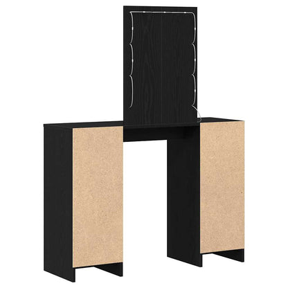 Sminkbord Svart 102 x 33 x 135 cm