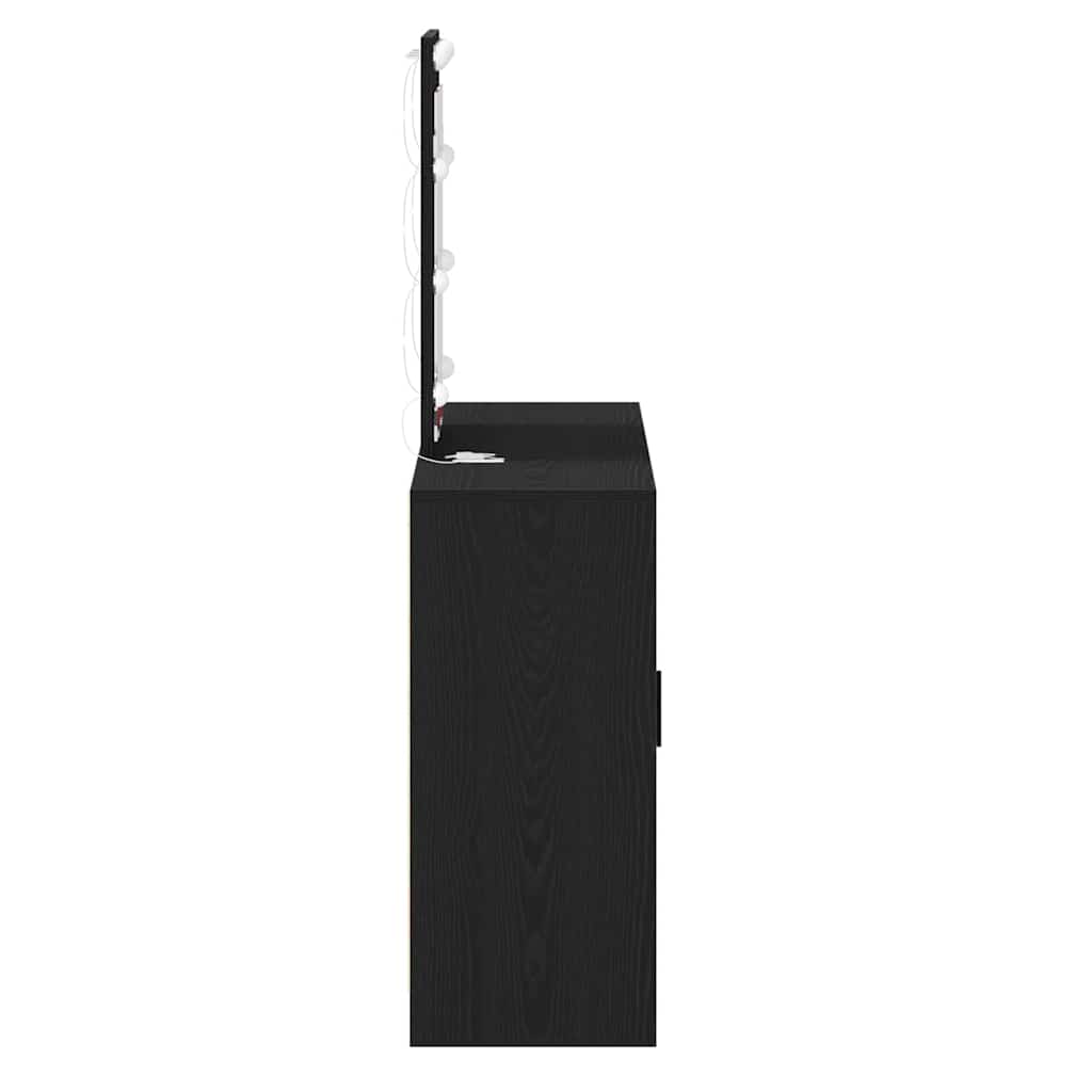 Sminkbord Svart 102 x 33 x 135 cm