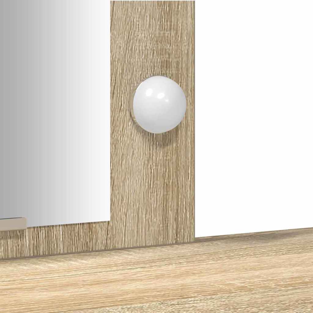 Sminkbord Brun 102 x 33 x 135 cm