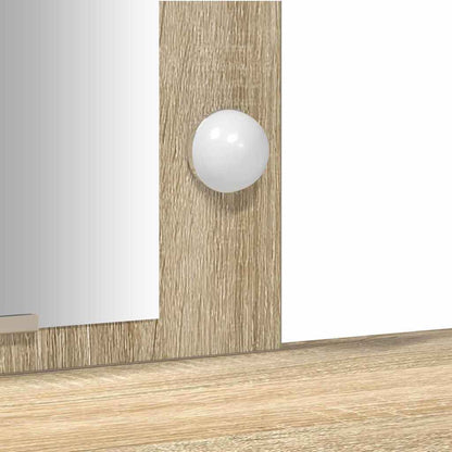 Sminkbord Brun 102 x 33 x 135 cm
