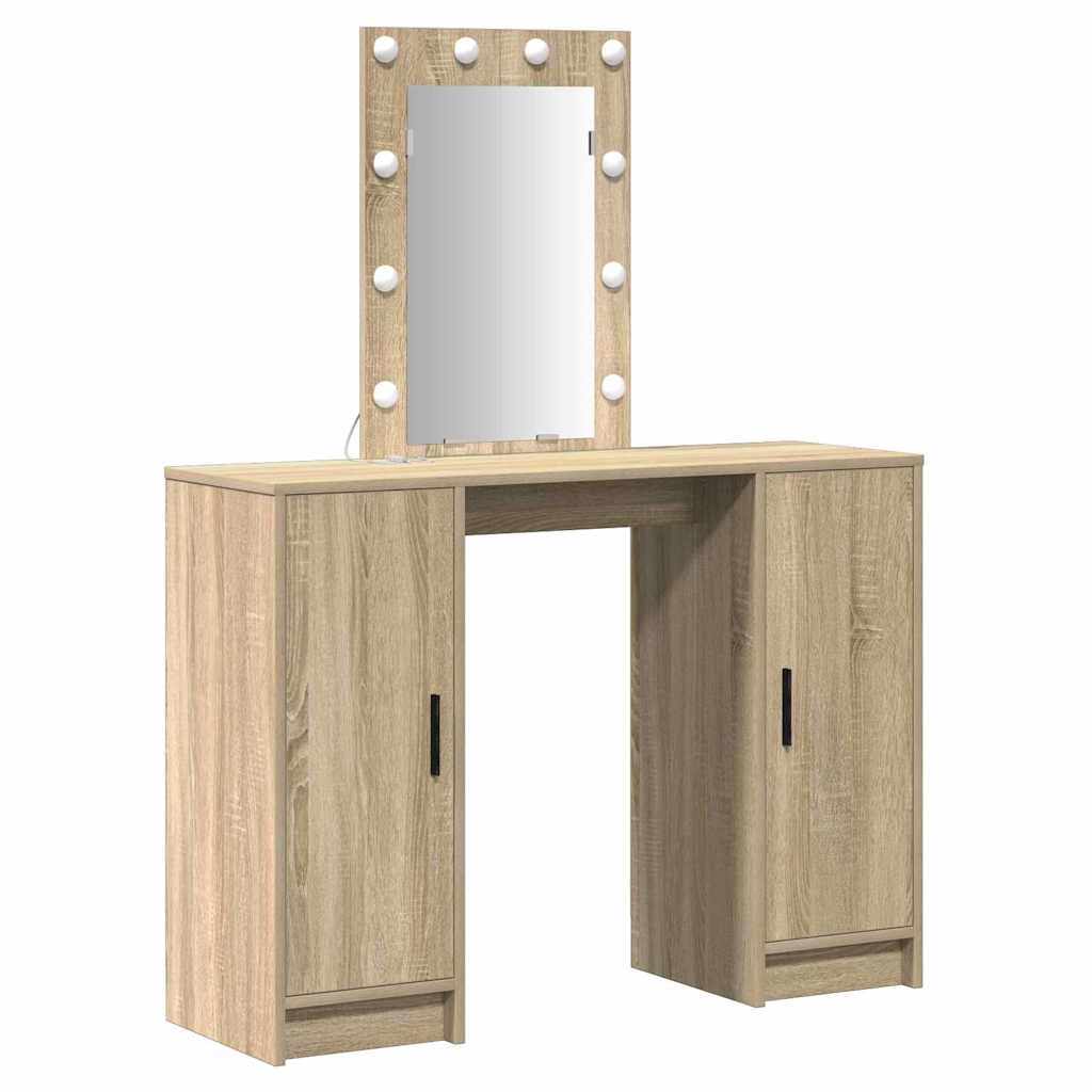 Sminkbord Brun 102 x 33 x 135 cm