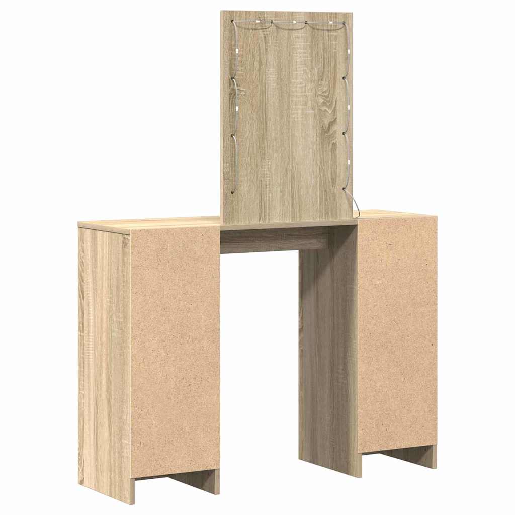 Sminkbord Brun 102 x 33 x 135 cm