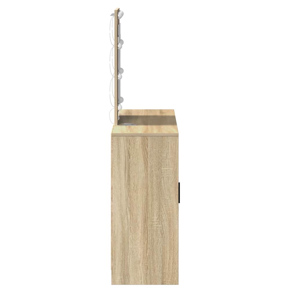 Sminkbord Brun 102 x 33 x 135 cm
