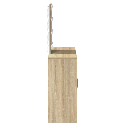 Sminkbord Brun 102 x 33 x 135 cm
