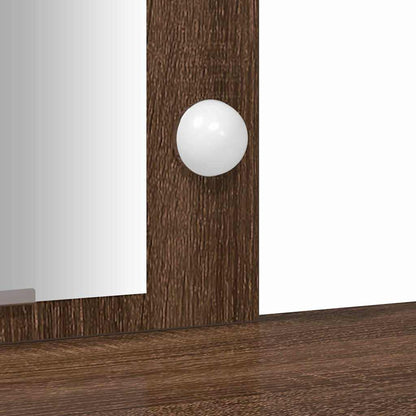 Sminkbord Brun 102 x 33 x 135 cm