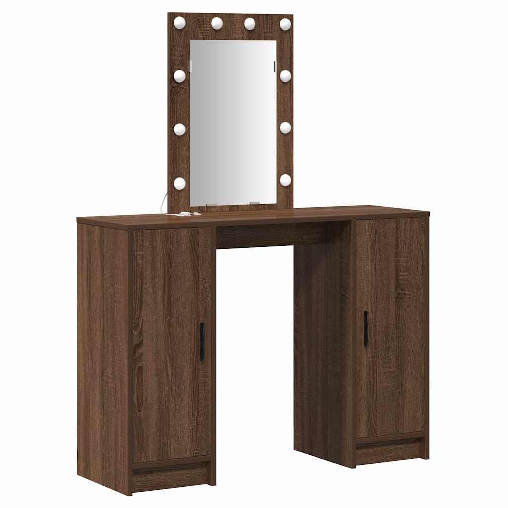 Sminkbord Brun 102 x 33 x 135 cm