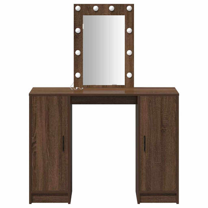 Sminkbord Brun 102 x 33 x 135 cm