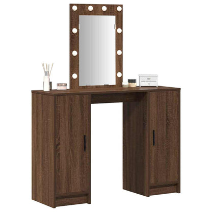 Sminkbord Brun 102 x 33 x 135 cm