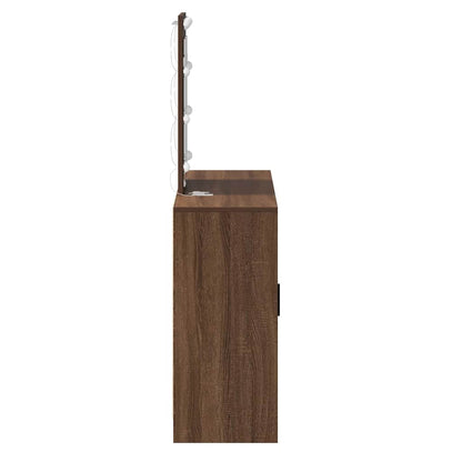 Sminkbord Brun 102 x 33 x 135 cm