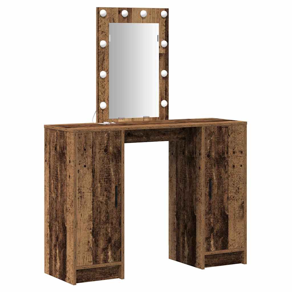 Sminkbord Brun 102 x 33 x 135 cm