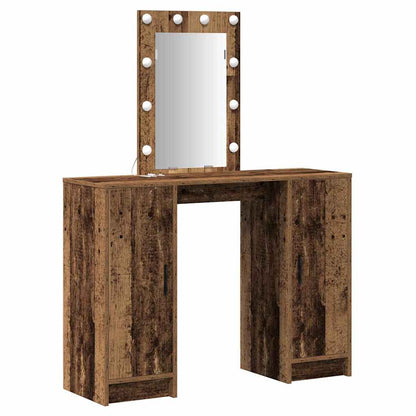 Sminkbord Brun 102 x 33 x 135 cm