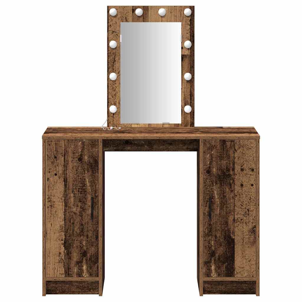 Sminkbord Brun 102 x 33 x 135 cm