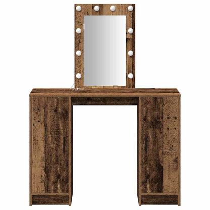 Sminkbord Brun 102 x 33 x 135 cm