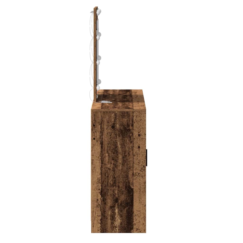 Sminkbord Brun 102 x 33 x 135 cm