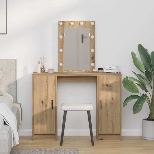 Sminkbord Brun 102 x 33 x 135 cm