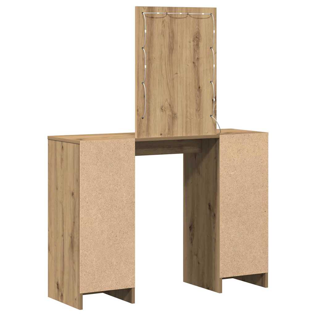 Sminkbord Brun 102 x 33 x 135 cm