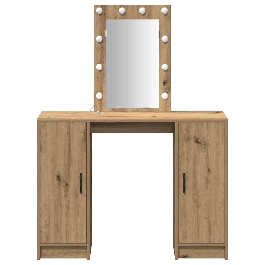 Sminkbord Brun 102 x 33 x 135 cm