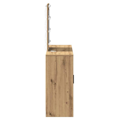 Sminkbord Brun 102 x 33 x 135 cm