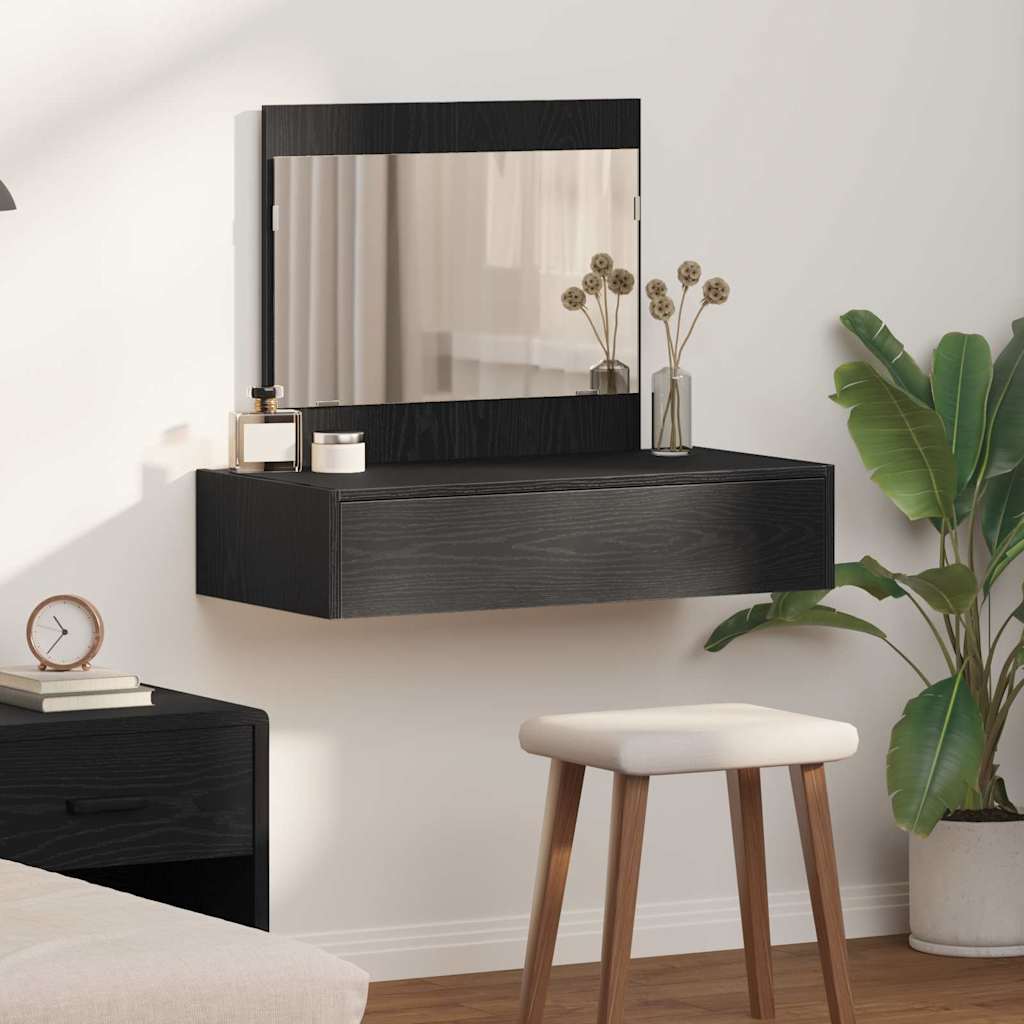Sminkbord Svart 83 x 40 x 70 cm