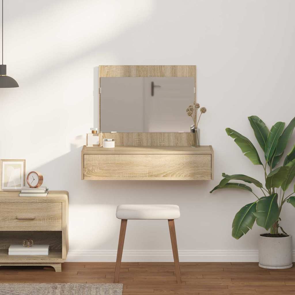 Sminkbord Brun 83 x 40 x 70 cm