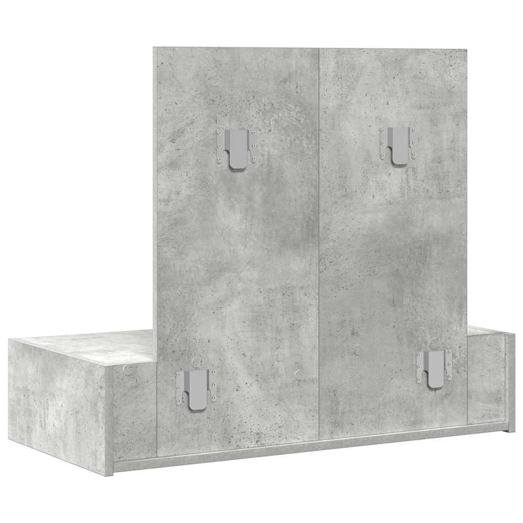 Sminkbord Grå 83 x 40 x 70 cm