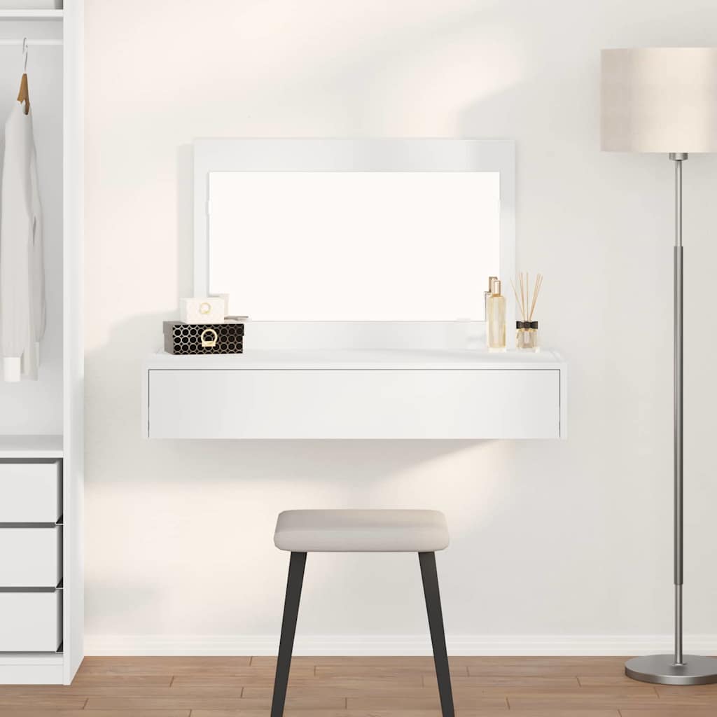 Sminkbord Vit 100 x 40 x 70 cm