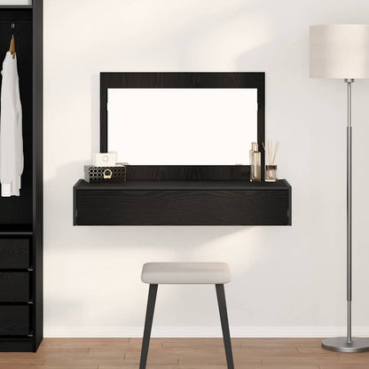 Sminkbord Svart 100 x 40 x 70 cm