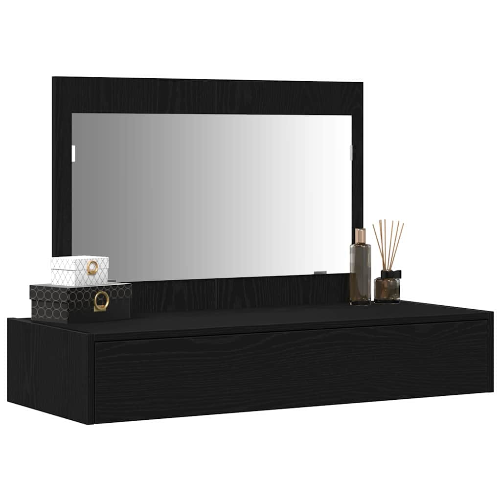 Sminkbord Svart 100 x 40 x 70 cm