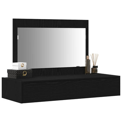 Sminkbord Svart 100 x 40 x 70 cm
