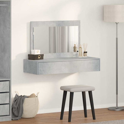 Sminkbord Grå 100 x 40 x 70 cm