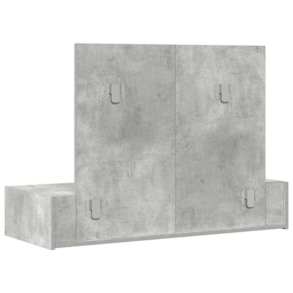 Sminkbord Grå 100 x 40 x 70 cm