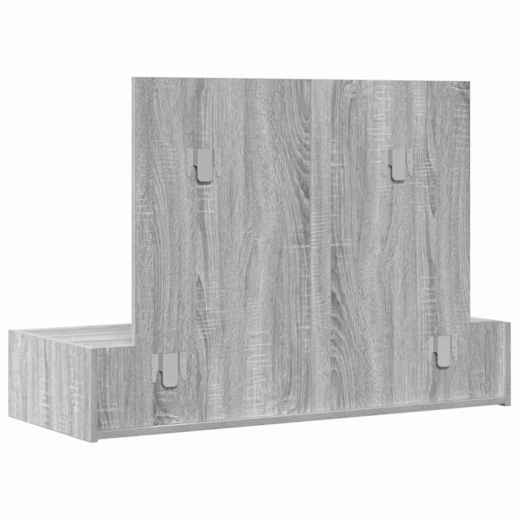 Sminkbord Grå 100 x 40 x 70 cm