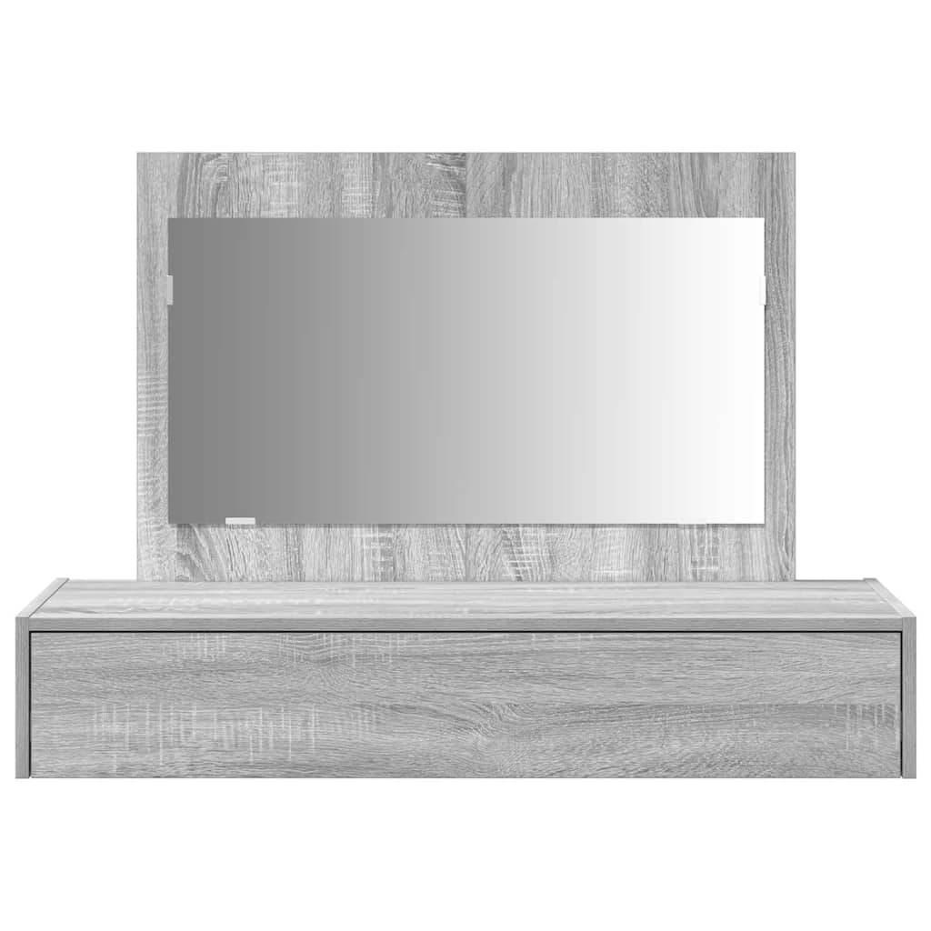 Sminkbord Grå 100 x 40 x 70 cm