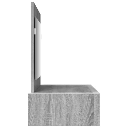 Sminkbord Grå 100 x 40 x 70 cm