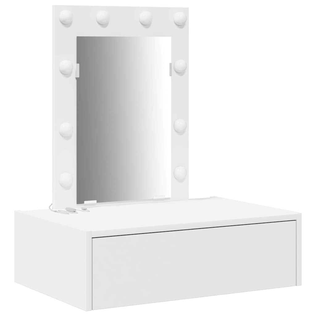 Sminkbord Vit 60 x 40 x 70 cm
