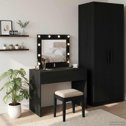 Sminkbord Svart 83 x 40 x 70 cm