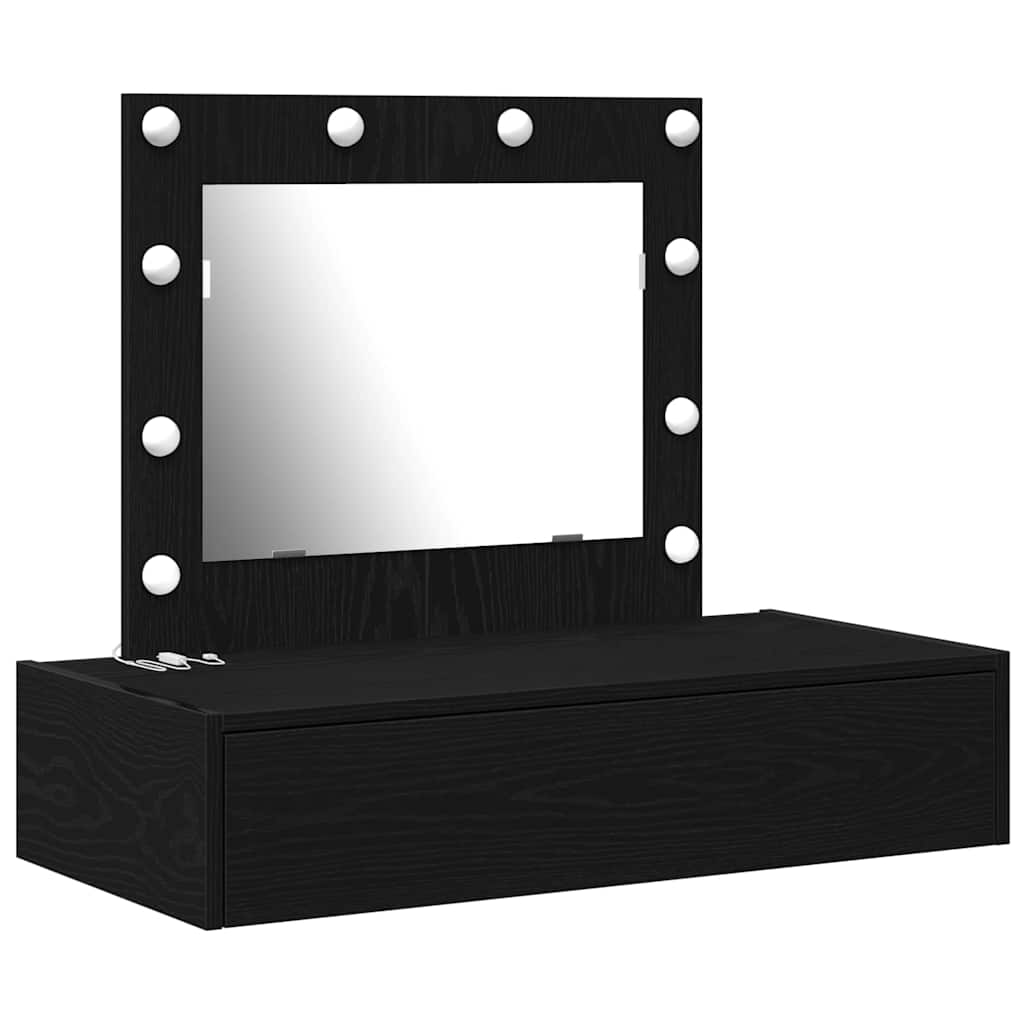 Sminkbord Svart 83 x 40 x 70 cm
