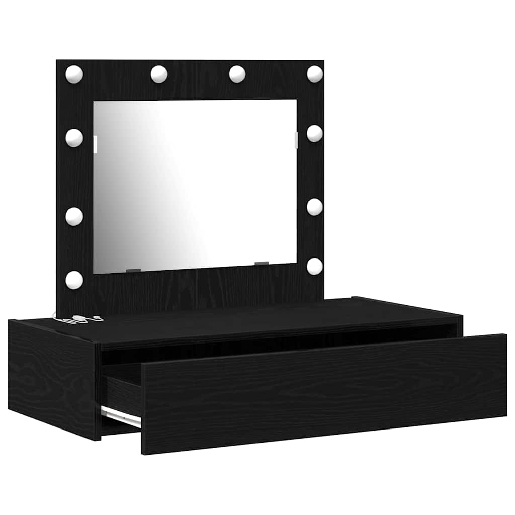 Sminkbord Svart 83 x 40 x 70 cm