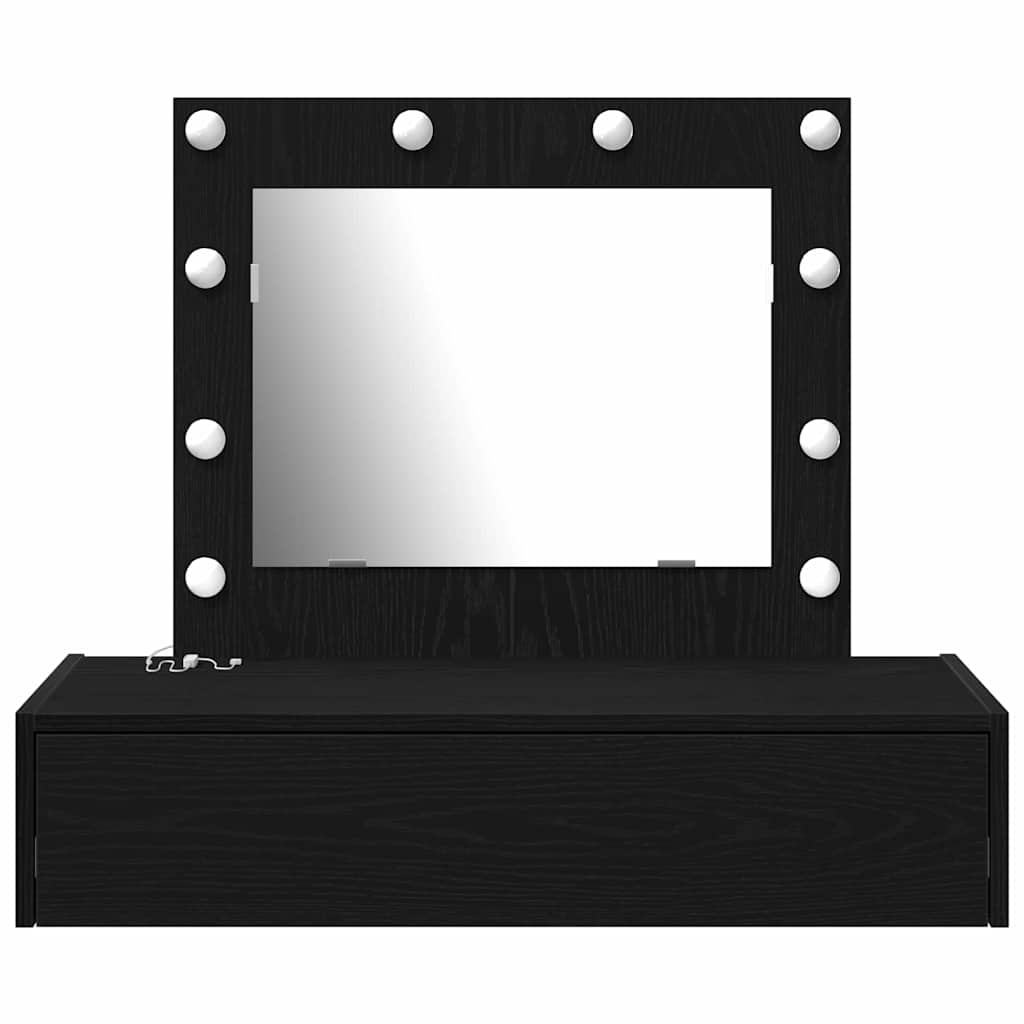 Sminkbord Svart 83 x 40 x 70 cm