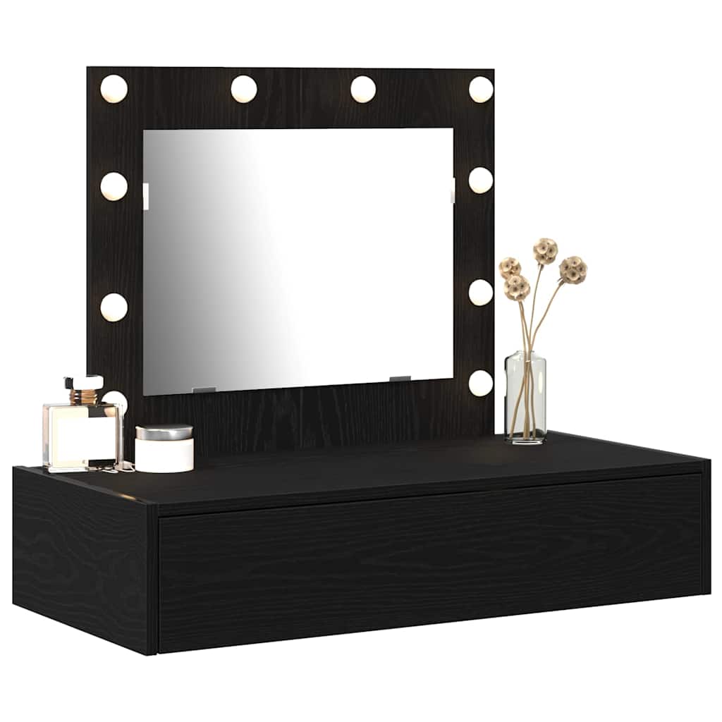 Sminkbord Svart 83 x 40 x 70 cm