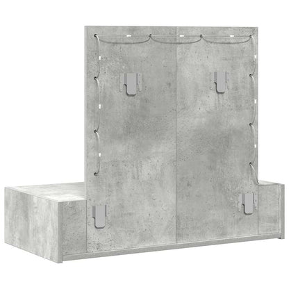 Sminkbord Grå 83 x 40 x 70 cm