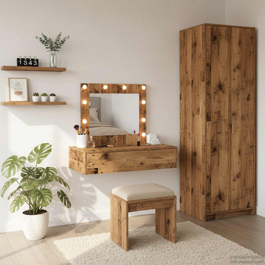 Sminkbord Brun 83 x 40 x 70 cm