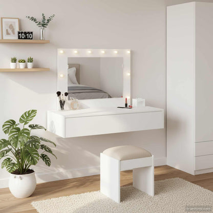 Sminkbord Vit 100 x 40 x 70 cm