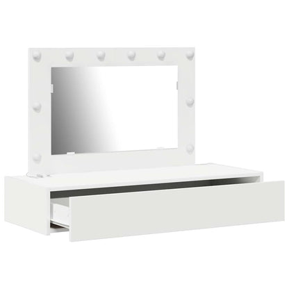 Sminkbord Vit 100 x 40 x 70 cm