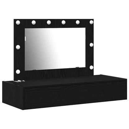 Sminkbord Svart 100 x 40 x 70 cm
