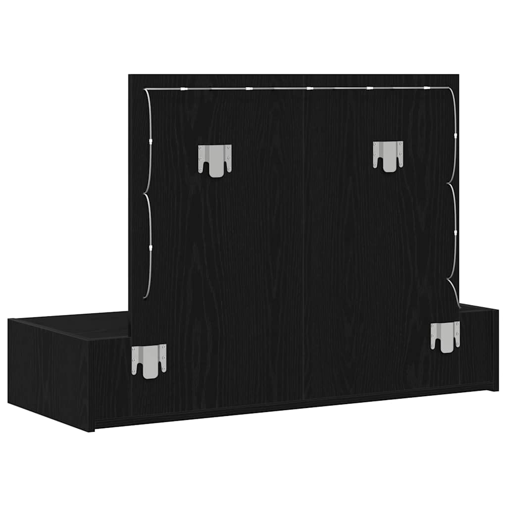 Sminkbord Svart 100 x 40 x 70 cm