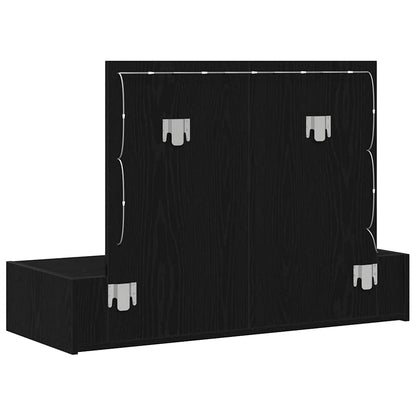 Sminkbord Svart 100 x 40 x 70 cm