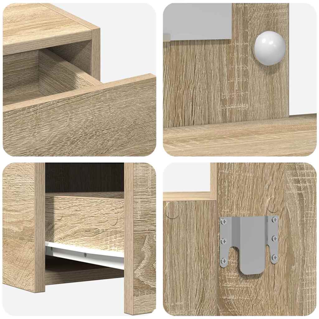 Sminkbord Brun 100 x 40 x 70 cm